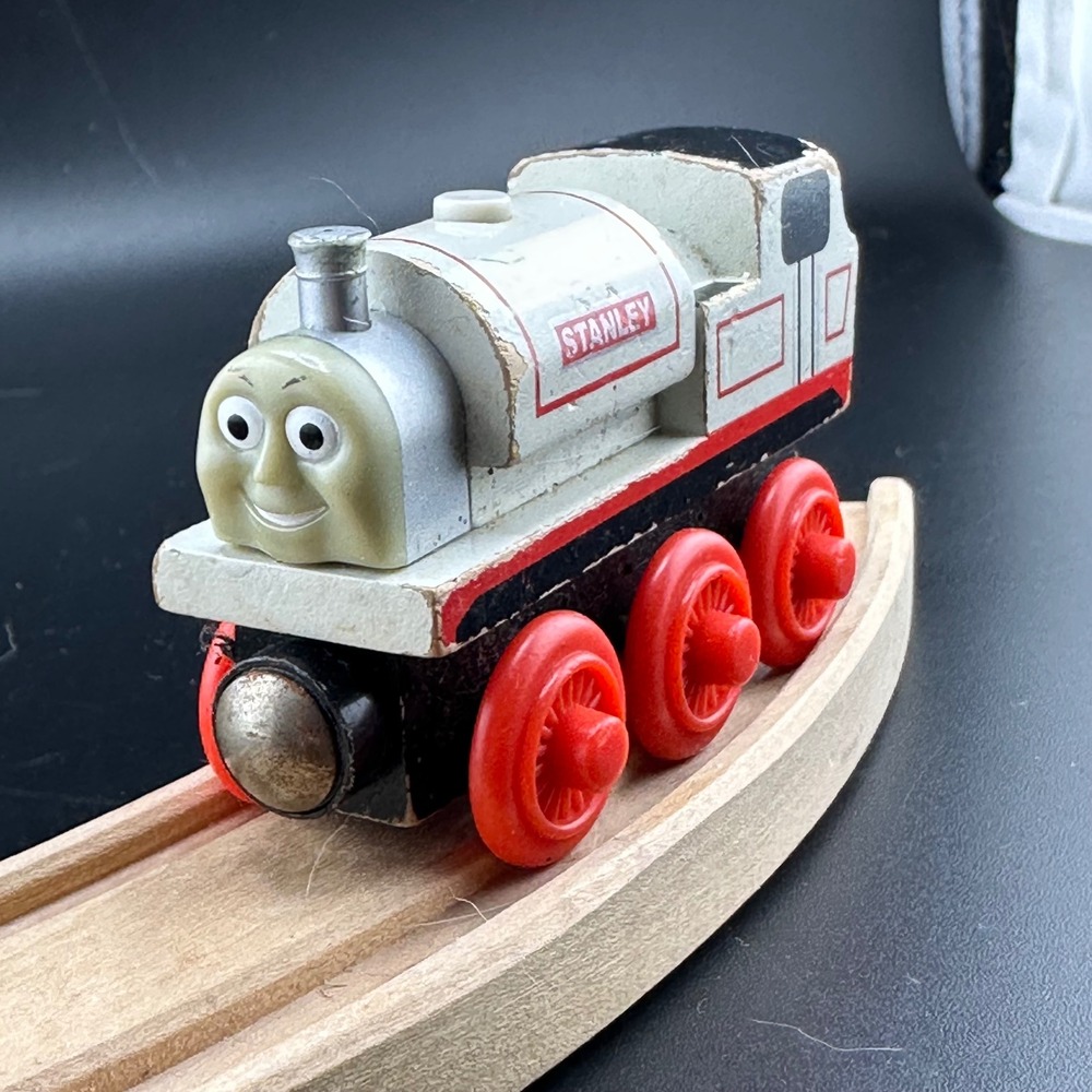 Thomas & Friends Wooden Railway Stanley 2003 Vtg Train Engine Learning Curve